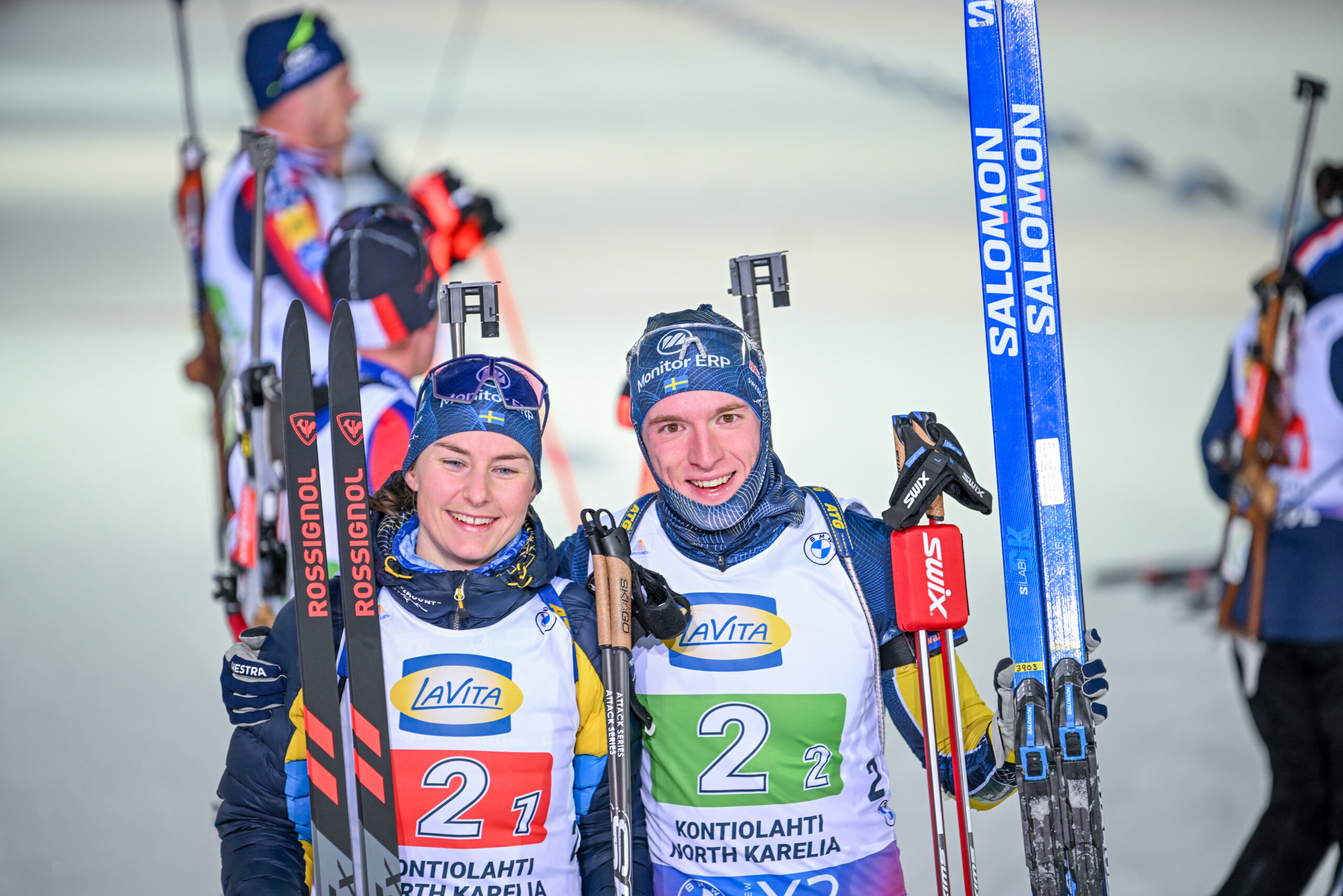 Biathlon World Cup: Sweden wins single mixed relay in Kontiolahti –  ProXCskiing